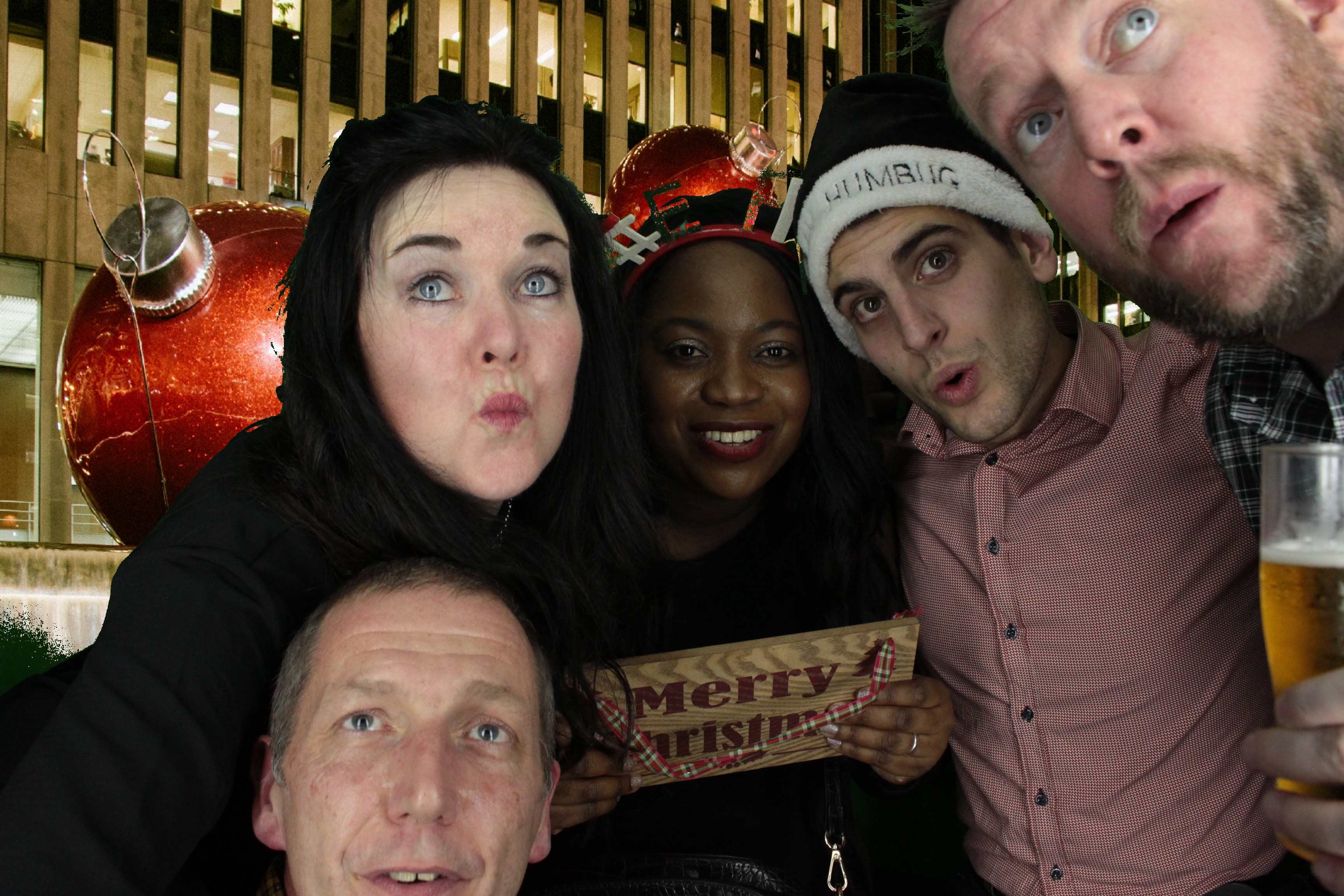 One Line Christmas Party | View more photos from the event at gallery.myphotoboothexperience.co.uk/u/MyPhotoBoothExperienceLtd/One-Line-Christmas-Party